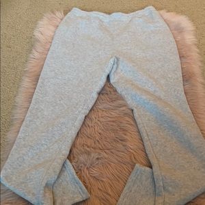 Color Patchwork Batwing Sleeve Pants